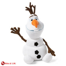 custom promotional lovely olaf plush toy